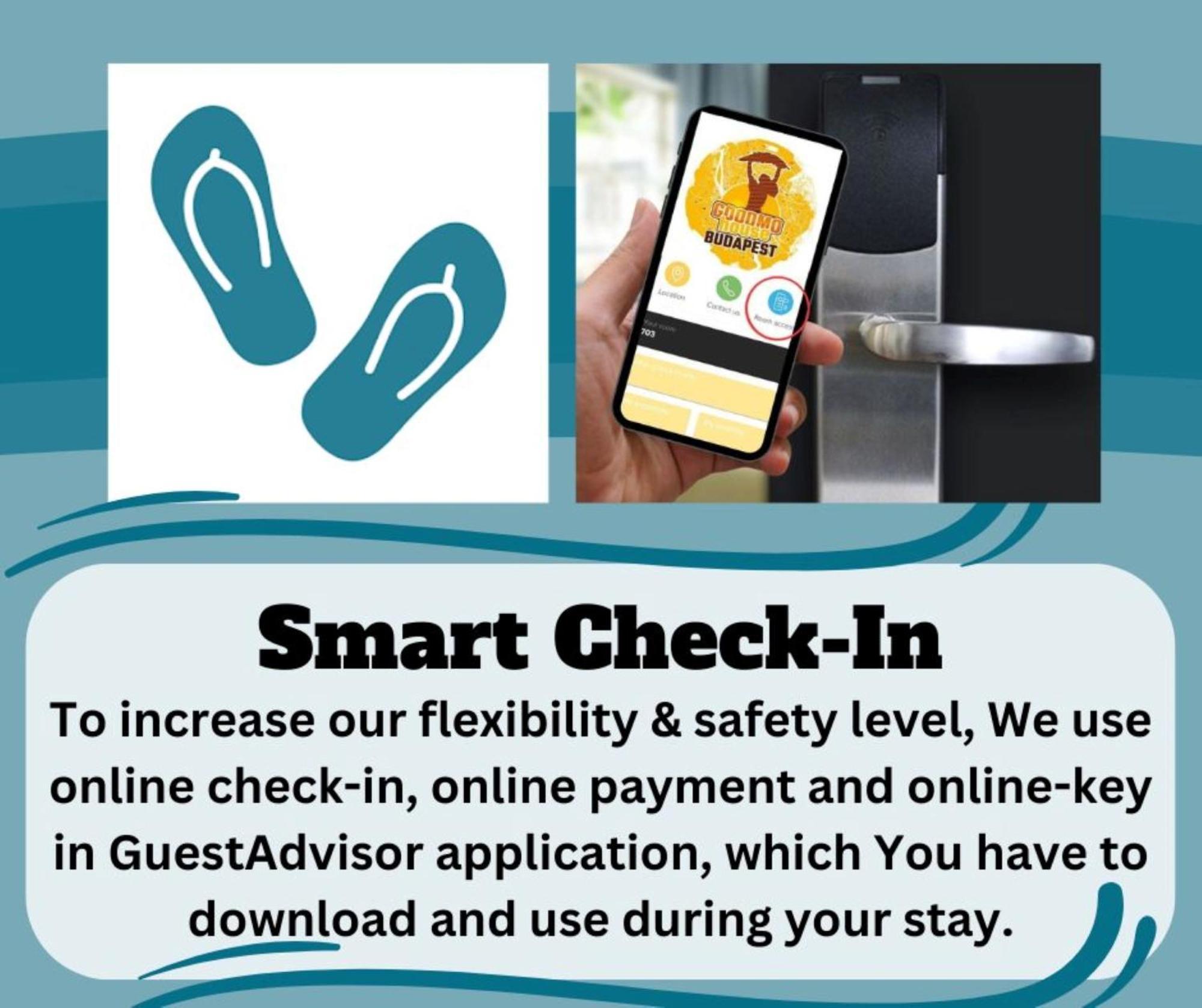 Goodmo Budapest Smart Rooms Luaran gambar