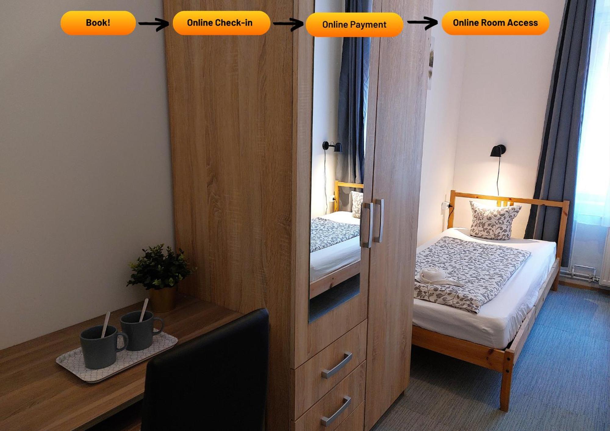 Goodmo Budapest Smart Rooms Luaran gambar
